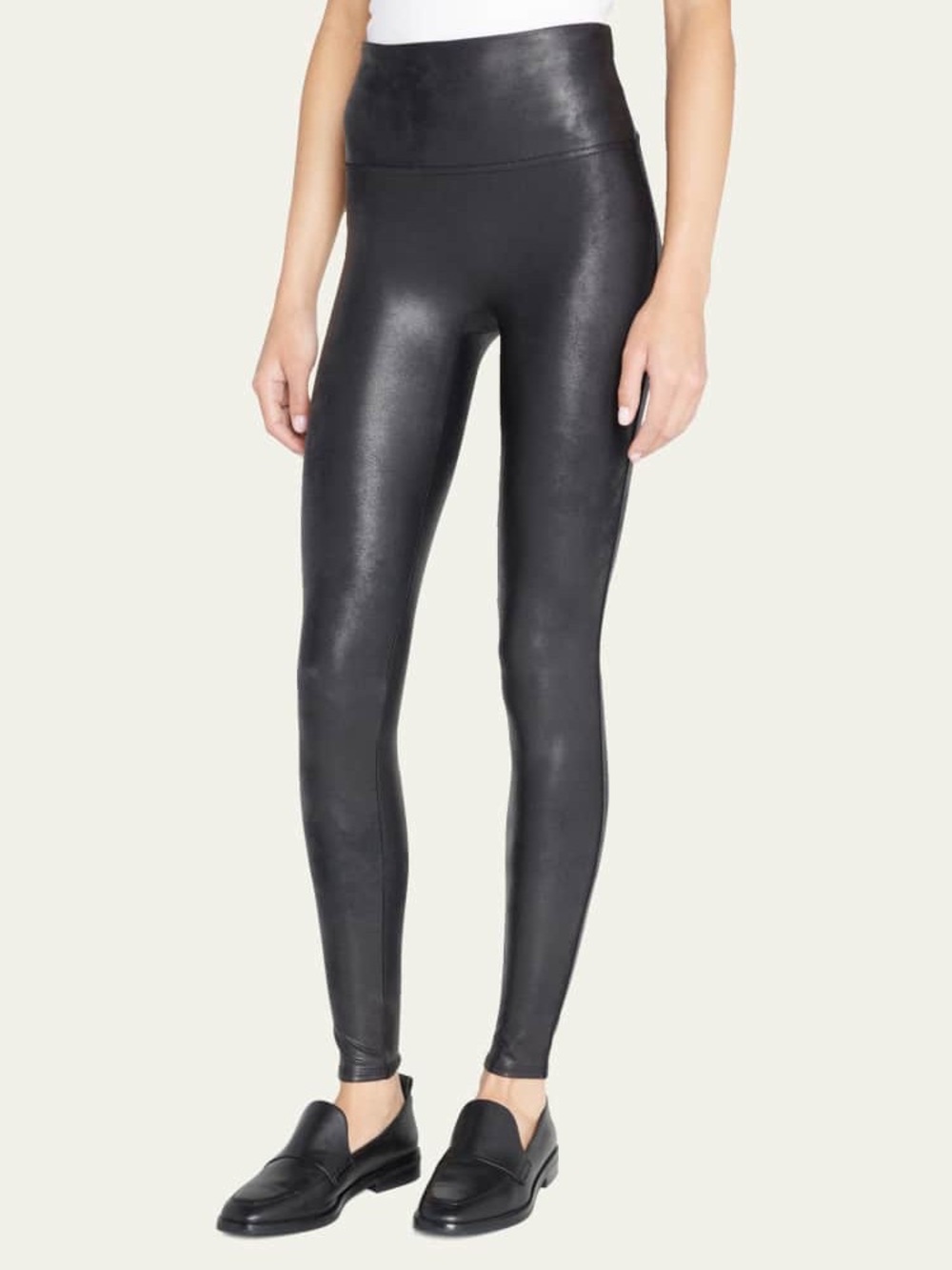 SPANX Ready-to-Wow™ Faux-Leather Leggings Size XL